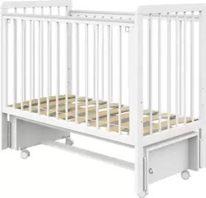 Детская кроватка Sweet Baby Vita с маятником (белый)