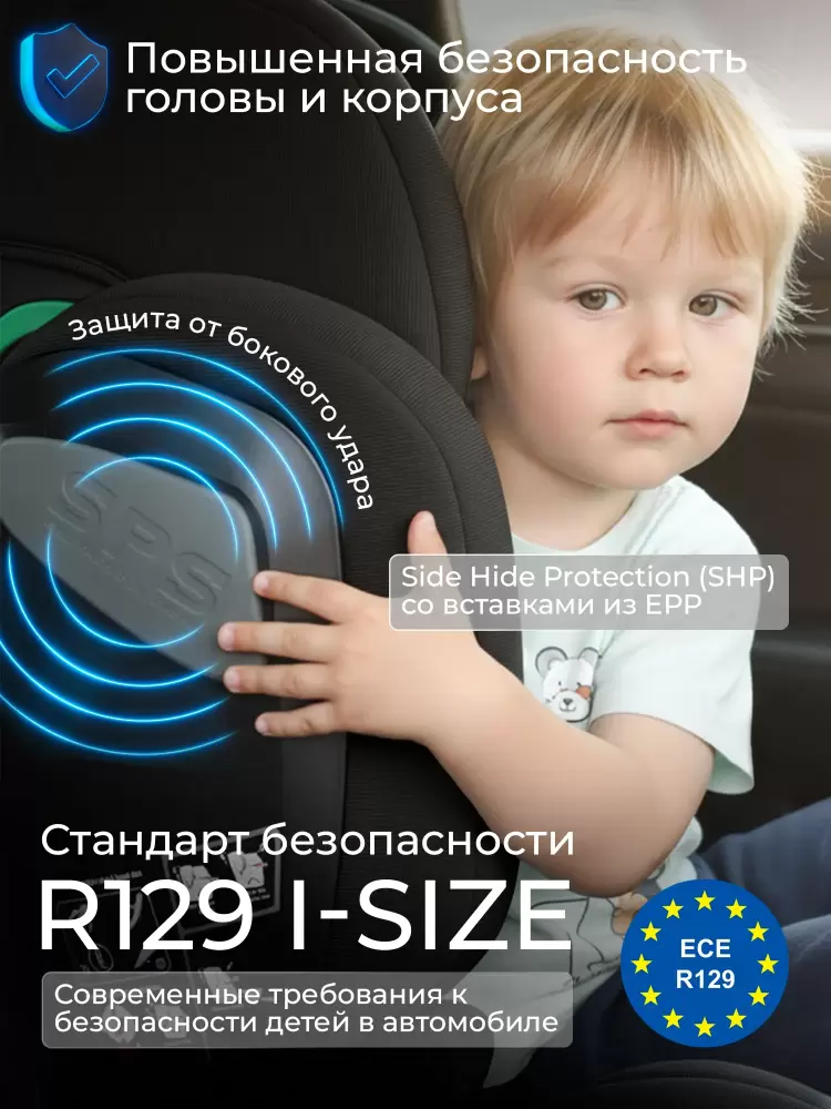 Автокресло Sweet Baby Zenith O11 (черный) фото