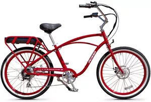 Электровелосипед Pedego Classic Comfort Cruiser красный фото