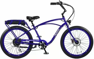 Электровелосипед Pedego Classic Comfort Cruiser розово-голубой фото