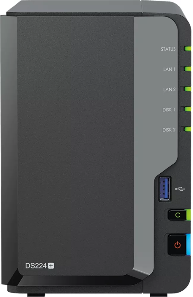 Сетевой накопитель Synology DiskStation DS225+ фото