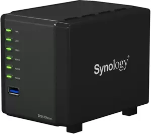 Сетевой накопитель Synology DiskStation DS419slim фото