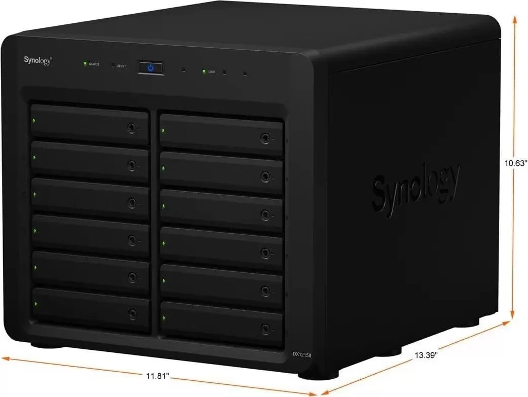 Сетевой накопитель Synology Expansion Unit DX1215II фото