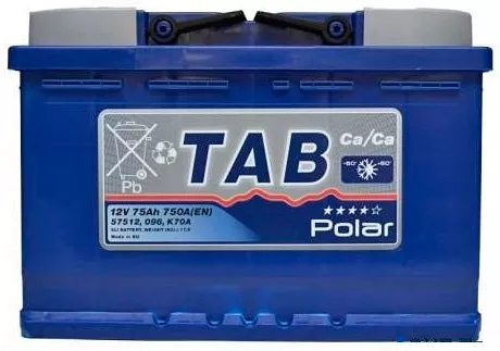TAB Polar Blue R+ (75Ah)