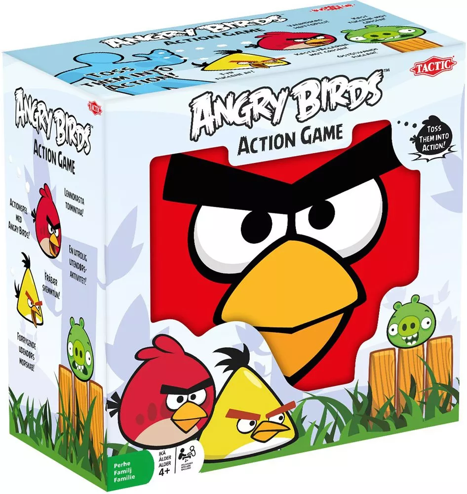 Настольная игра Tactic Angry Birds (Сердитые птицы) купить недорого в  Минске, цены – Shop.by