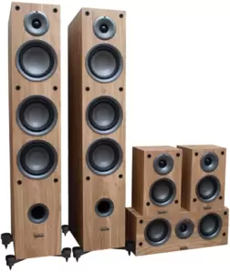 Комплект акустики Taga Harmony TAV 5.0: TAV-507F + C + S (дуб) фото