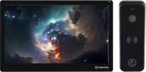 Комплект видеодомофона Tantos Stark HD SE Tuya (черный) + iPanel 2 HD (черный) фото