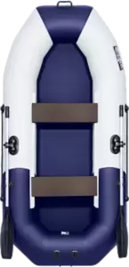 Гребная лодка Таймень NX 270 комби (светло-серый/синий)
