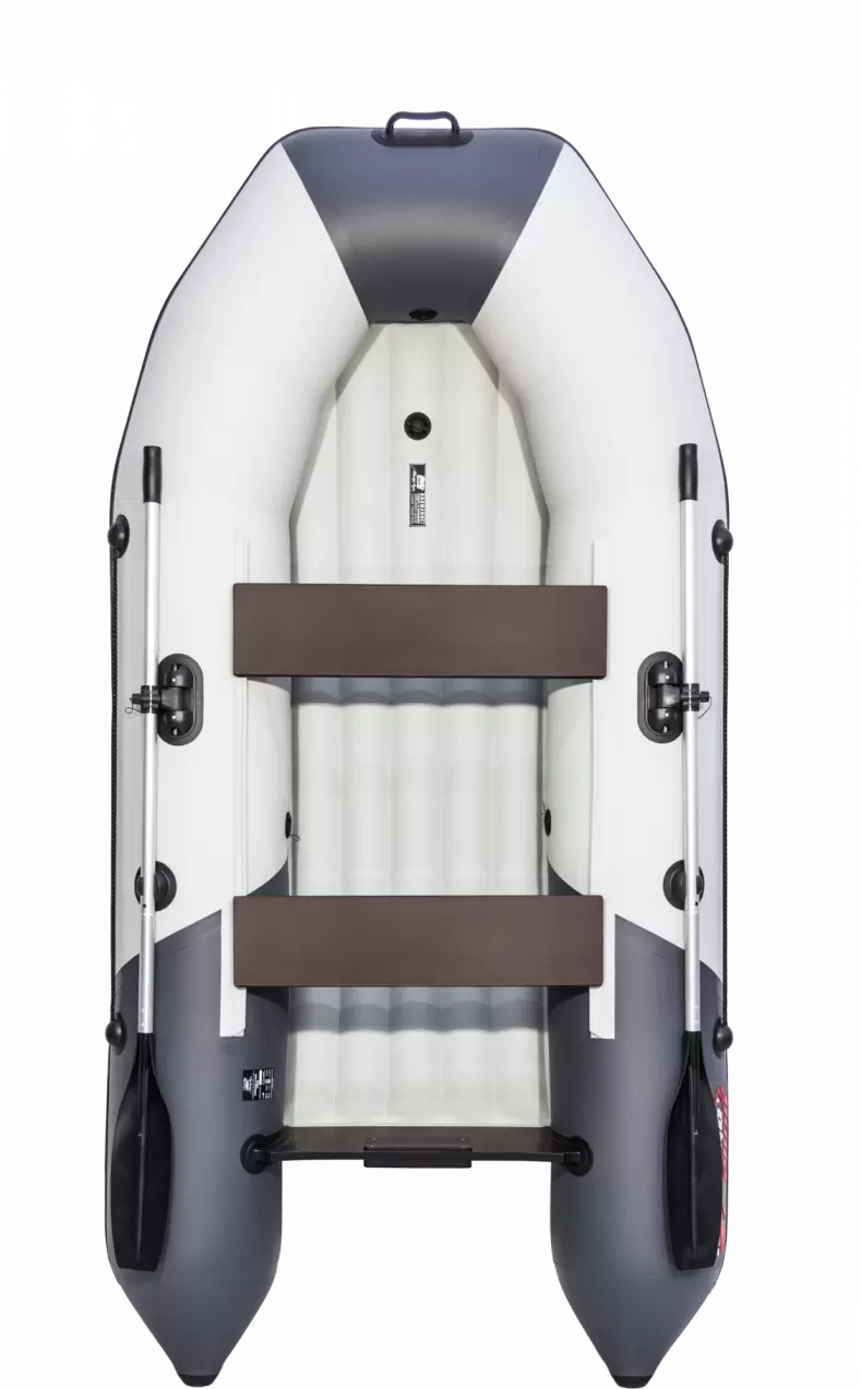 Моторно-гребная лодка Таймень NX 2800 НДНД (светло-серый/графит) фото 2