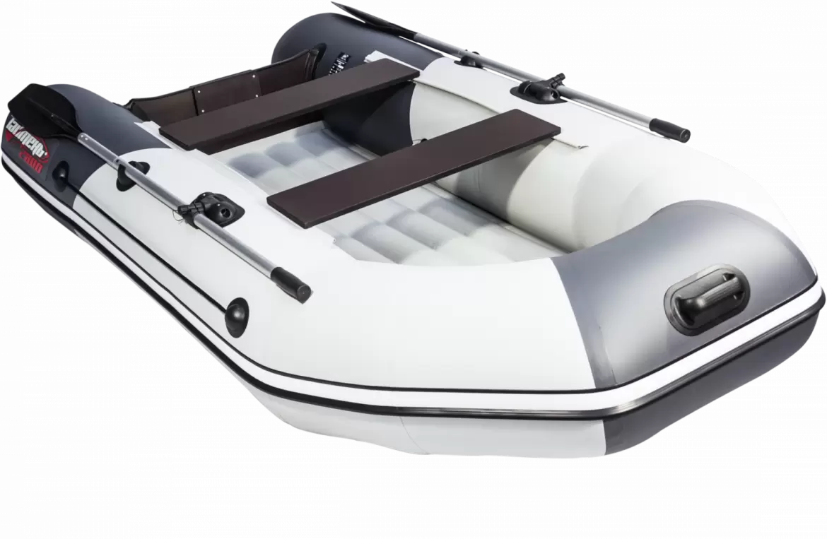 Моторно-гребная лодка Таймень NX 2800 НДНД (светло-серый/графит) фото 6
