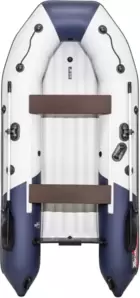 Моторно-гребная лодка Таймень NX 2900 НДНД (светло-серый/синий) фото