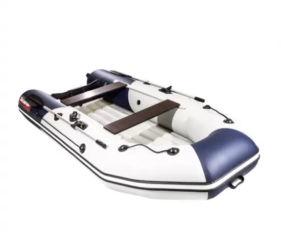 Моторно-гребная лодка Таймень NX 3200 НДНД (светло-серый/синий) фото 2