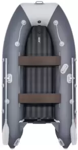 Моторно-гребная лодка Таймень NX 3400 НДНД PRO (светло-серый/графит) фото