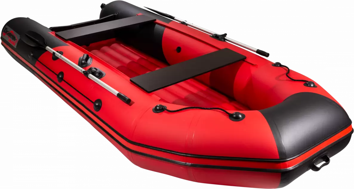 Моторно-гребная лодка Таймень NX 3600 НДНД PRO (красный/черный) фото 6
