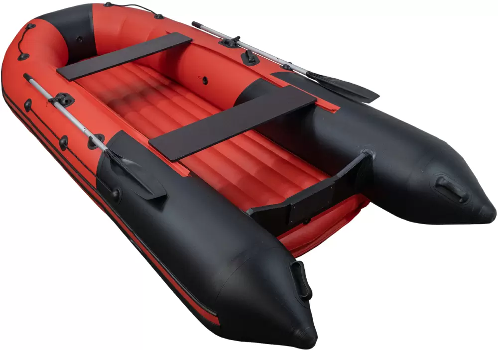 Моторно-гребная лодка Таймень NX 3800 НДНД PRO (красный/черный) фото 2