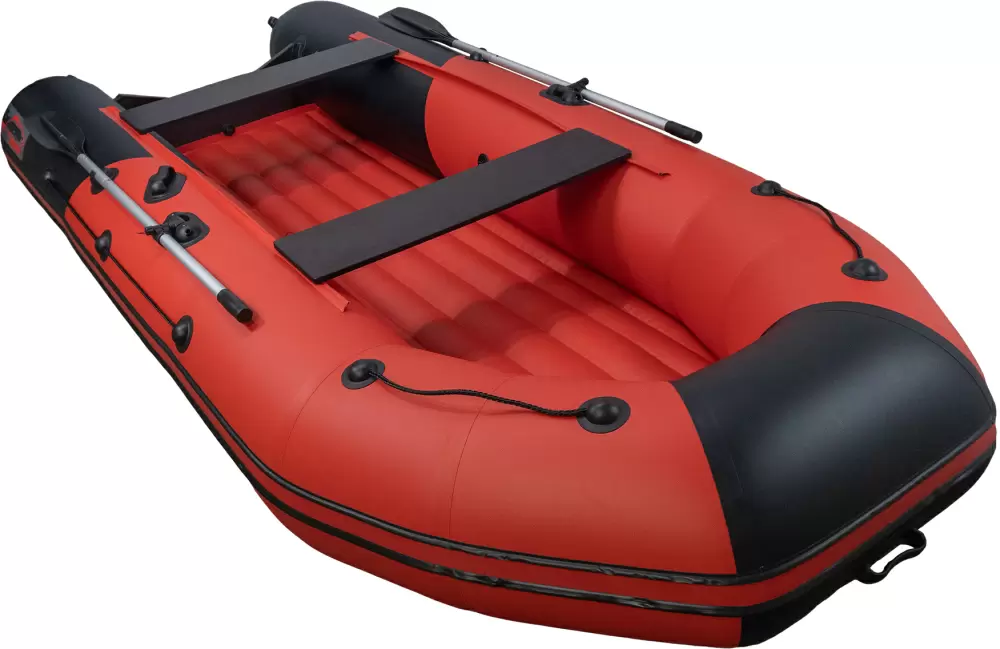 Моторно-гребная лодка Таймень NX 3800 НДНД PRO (красный/черный) фото 5