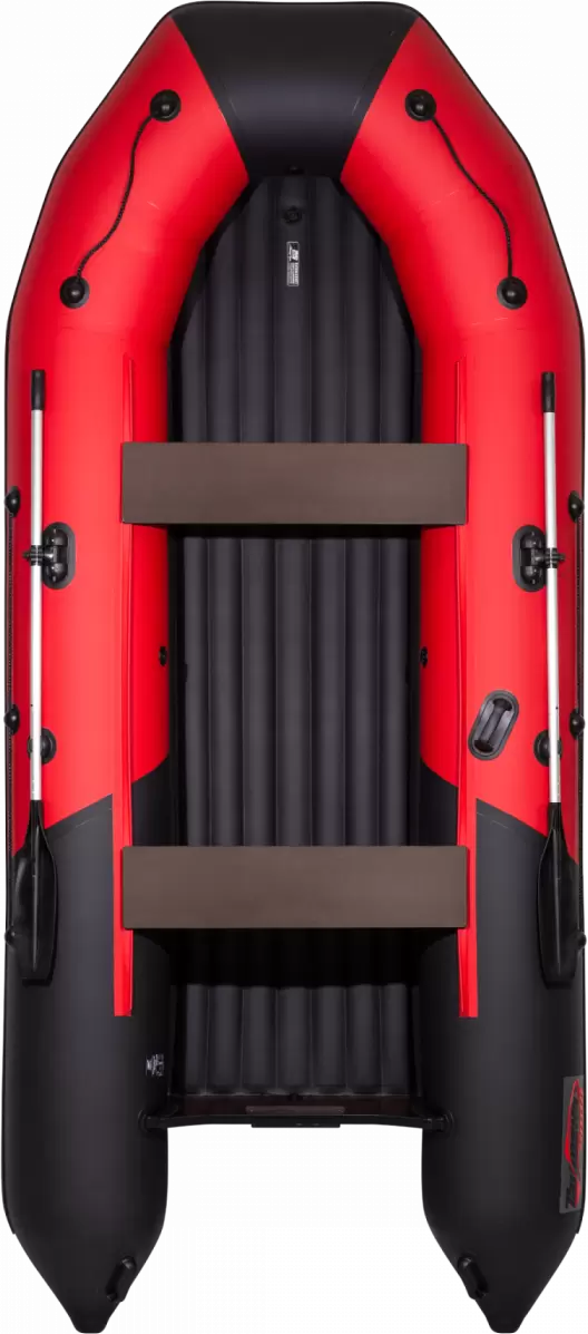 Моторно-гребная лодка Таймень NX 4000 НДНД PRO (красный/черный) фото 2