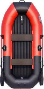 Надувная лодка Таймень T-N-270 НД (красный/черный) фото