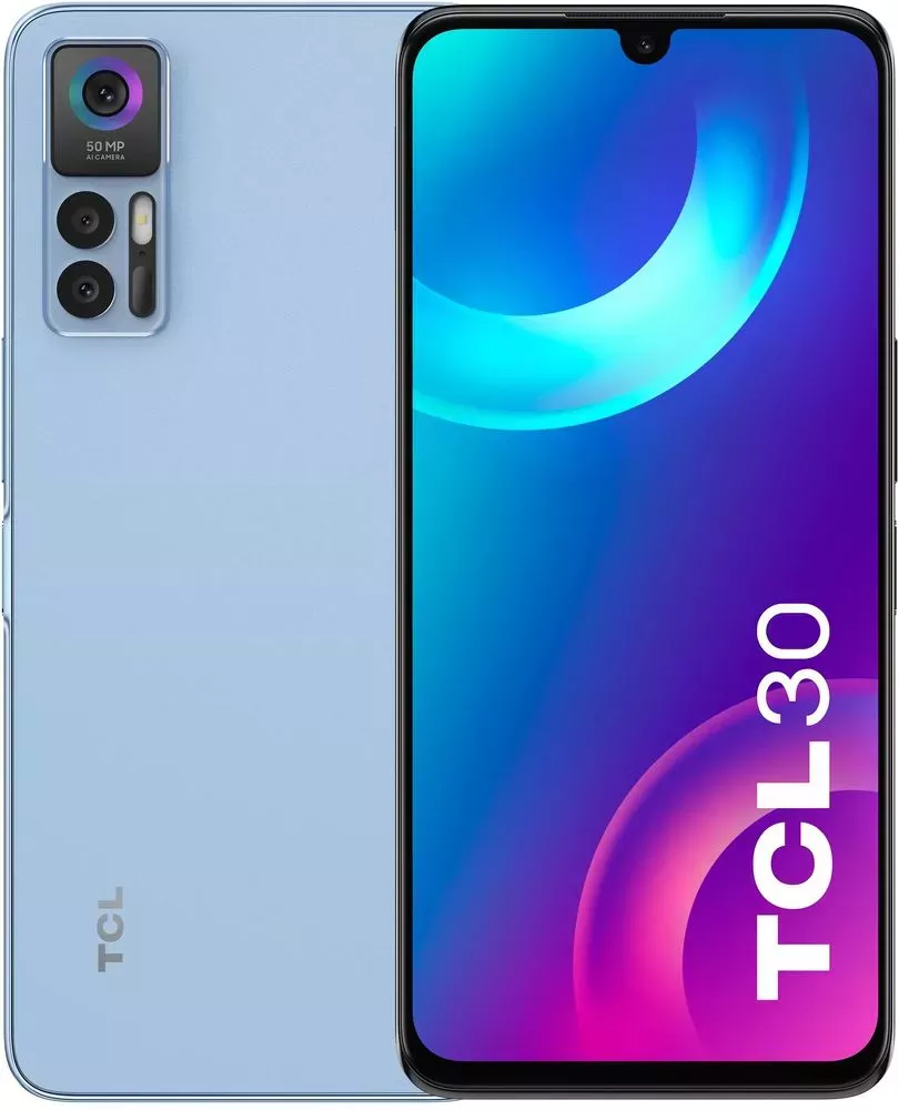 TCL 30 5G 4GB/128GB (светло-голубой)