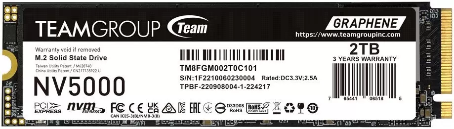 Team NV5000 2TB TM8FGM002T0C101