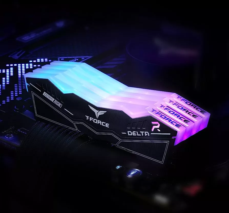Оперативная память Team T-Force Delta RGB 2x16ГБ DDR5 6000 МГц FF3D532G6000HC38JDC01 фото