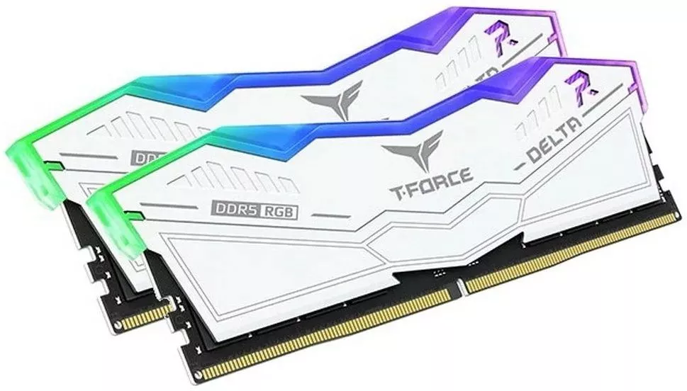 Оперативная память Team T-Force Delta RGB 2x32ГБ DDR5 6000 МГц FF4D564G6000HC38JDC01 фото