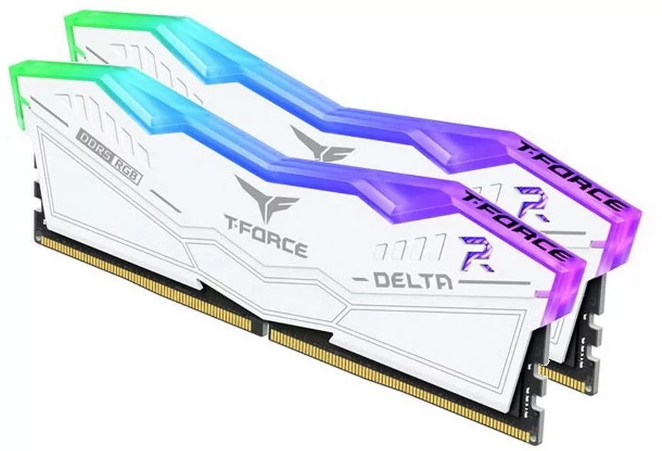 Оперативная память Team T-Force Delta RGB 2x32ГБ DDR5 6000 МГц FF4D564G6000HC38JDC01 фото