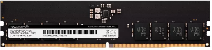Team TED58G5600C46BK 8Gb 5600MHz