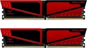 Комплект памяти Team Vulcan TLRED416G3000HC16CDC01 DDR4 PC4-24000 2x8Gb фото