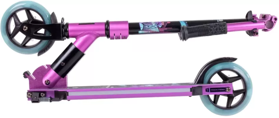 Cамокат Tech Team 145R Evolution Lux 2025 (фиолетовый) фото