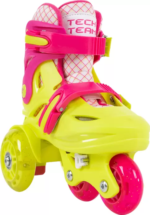 Роликовые коньки Team Bloom NN012479 (р-р 31-35, лайм) фото