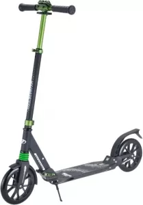 Самокат Tech Team City Scooter 2021 (черный/зеленый) фото