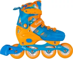 Роликовые коньки Tech Team Freestyler 2020 blue/orange фото