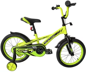 Детский велосипед Tech Team Quattro 18 2020 NN002670 (зеленый/черный) фото
