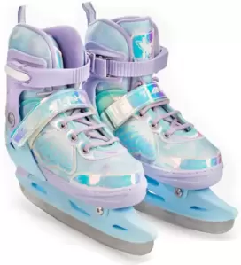 Коньки TIAN-E TE-IS281BLM (голубой) фото
