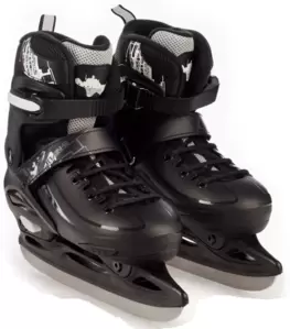 Коньки TIAN-E TE-IS762BKM (черный) фото