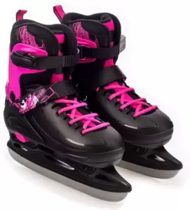 Коньки TIAN-E TE-IS762PNM (розовый) фото