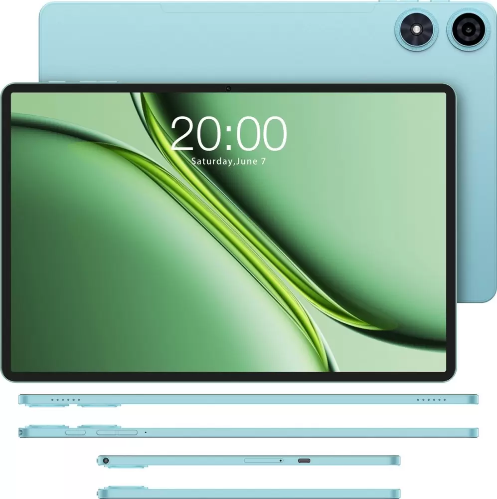 Планшет Teclast P50 2025 4GB/128GB LTE (бирюзовый, с чехлом и клавиатурой) фото