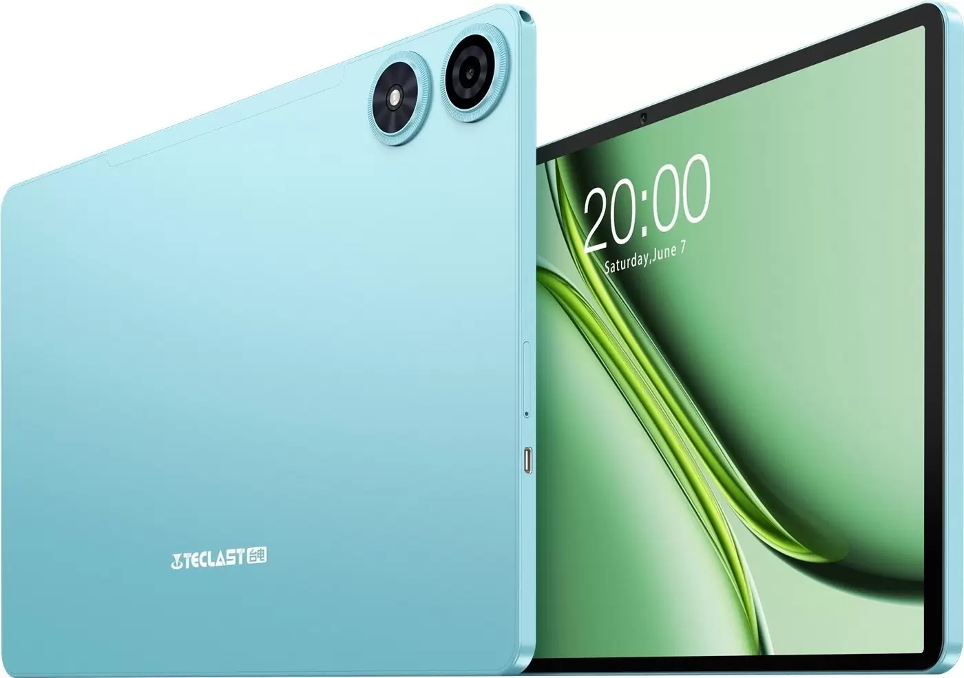 Планшет Teclast P50 2025 4GB/128GB LTE (бирюзовый, с чехлом и клавиатурой) фото