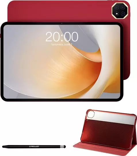 Teclast T65 Plus 8GB/256GB LTE (красный, с чехлом)