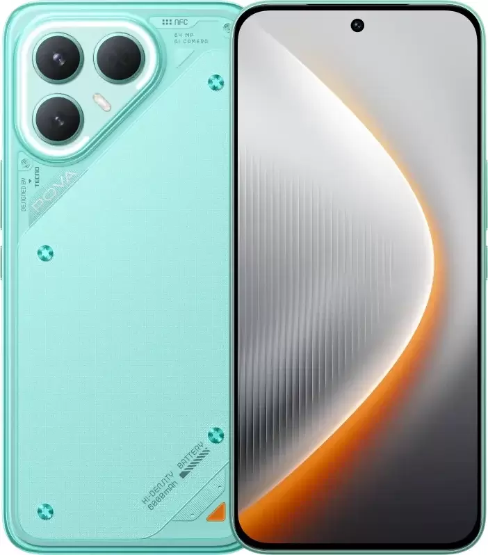Tecno Pova 7 Pro 8GB/256GB (неоновый циан)