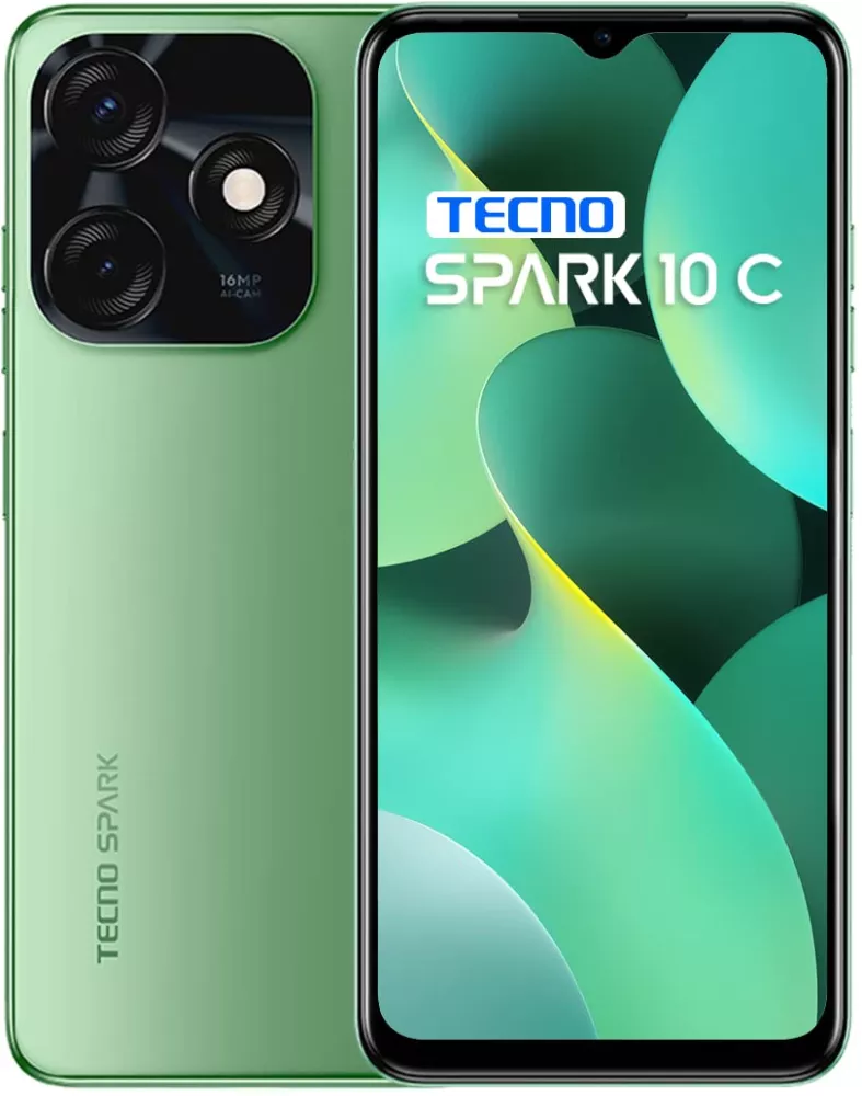 Смартфон Tecno Spark 10C 4GB/128GB (зеленый) купить недорого в Минске, цены  – Shop.by