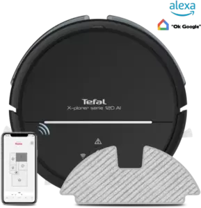 Робот-пылесос Tefal X-Plorer Serie 120 Ai Animal &#38; Allergy RG7865WH фото