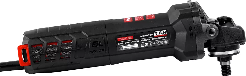Угловая шлифовальная машина TEH TG12516BV фото 2