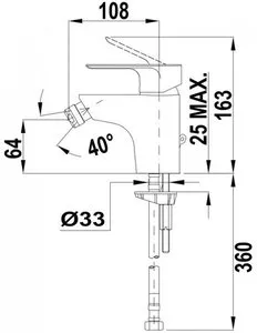 Смеситель Teka Mallorca 326266210 фото