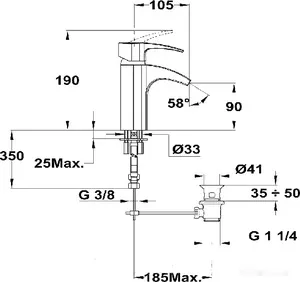 Смеситель Teka Vita 243820200 фото