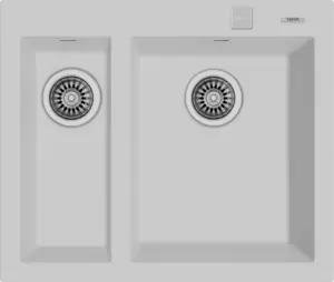 Кухонная мойка Teka ForSquare 2B 590 TG (арктик белый) фото
