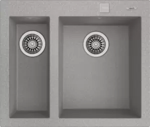 Кухонная мойка Teka ForSquare 2B 590 TG (серый камень) фото
