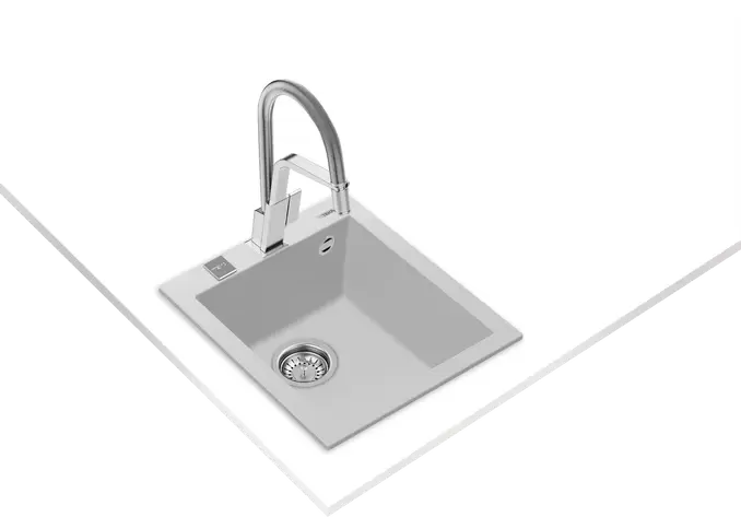 Кухонная мойка Teka ForSquare 34.40 TG (арктик белый) фото