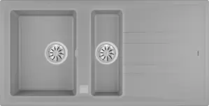 Teka Stone 60 B-TG 1/2B 1D (серый металлик)